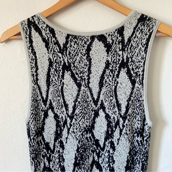 Torrid Black Snakeskin Print Sweater-knit Trapeze Dress - Picture 9 of 13